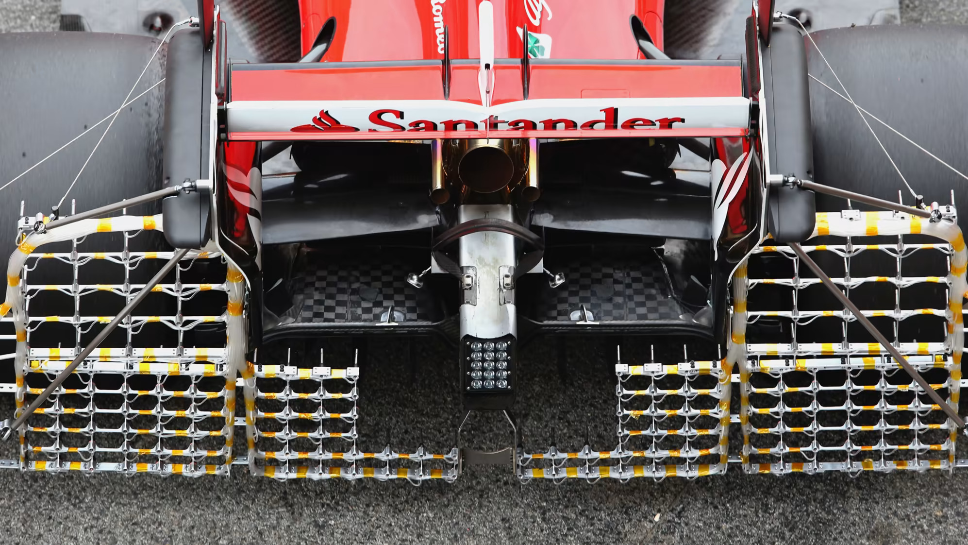 A close-up look at an aero rake